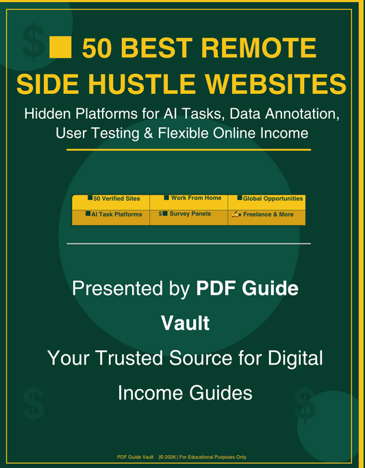 50 Best Remote Side Hustle Websites